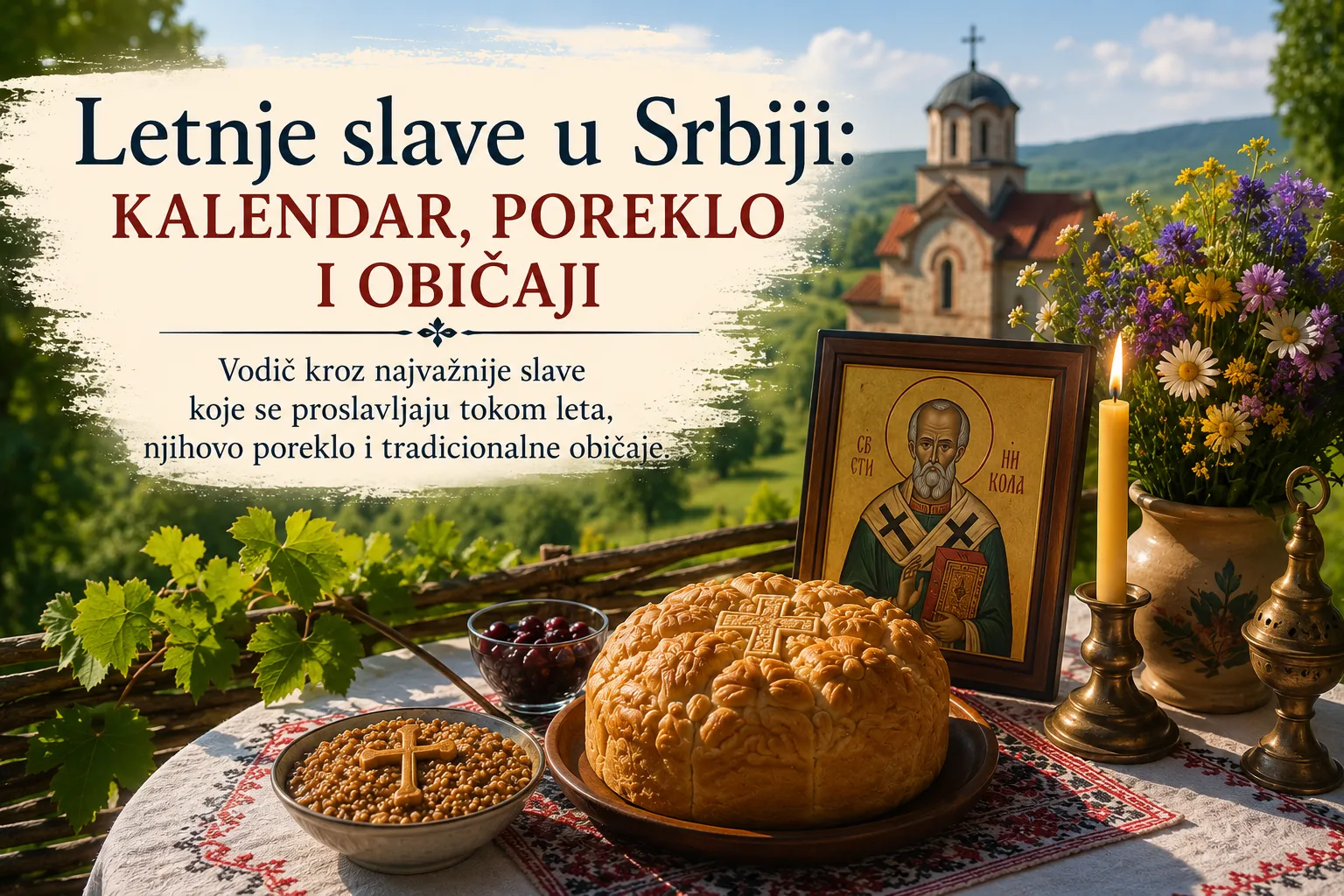 Letnje slave u Srbiji: kalendar, poreklo i običaji