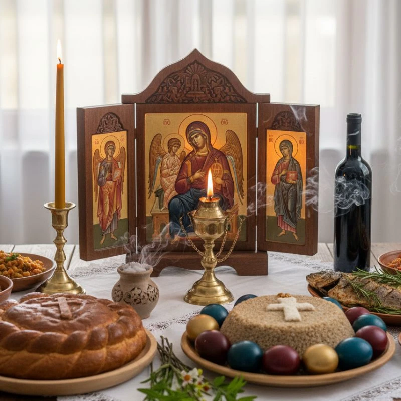 Serbian Slava and Major Holidays in April: Traditions During Lent