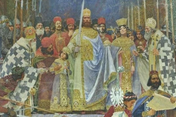 CAR DUŠAN I ALEMANSKA GARDA