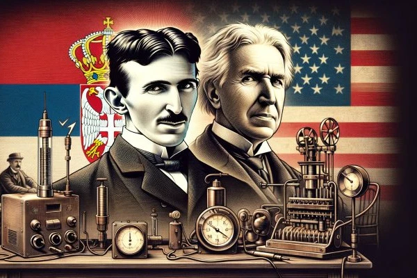 The Current That Powered Progress: The Rivalry of Nikola Tesla and Thomas Edison
