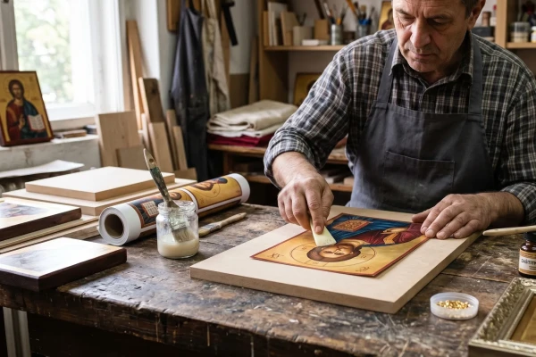 How to choose the right icon and what is actually Byzantine icon painting?