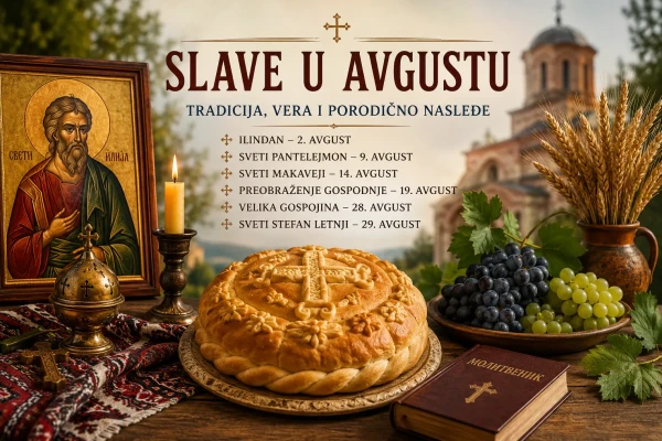 Slave u avgustu – kompletan kalendar, poreklo i običaji