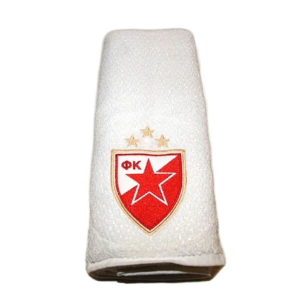 WHITE COTTON TOWEL FULLER - FC RED STAR-1