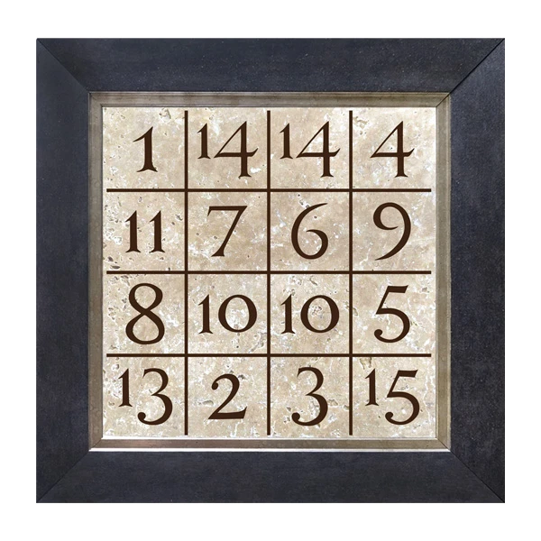 FIGURES ON STONE - GAUDI'S MAGIC SQUARE-1