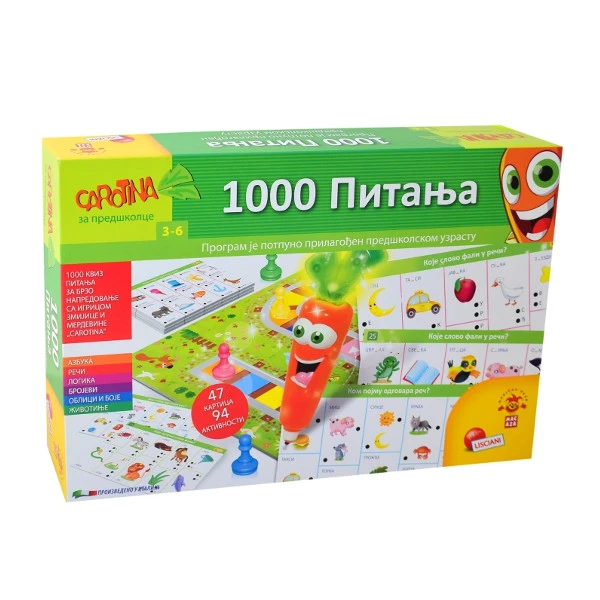 CAROTINA SR EDUKATIVNA IGRA 1000 PITANJA-1