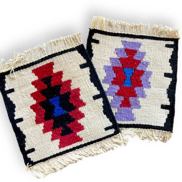 Ručno tkan ćilim suvenir 20x20-4