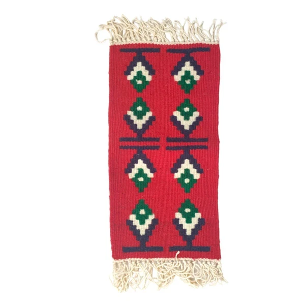 KILIM - hand-woven with ethnic motifs 20x40 cm II-4