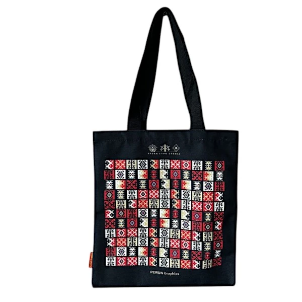 Bag - Carpet Patterns, Black-1
