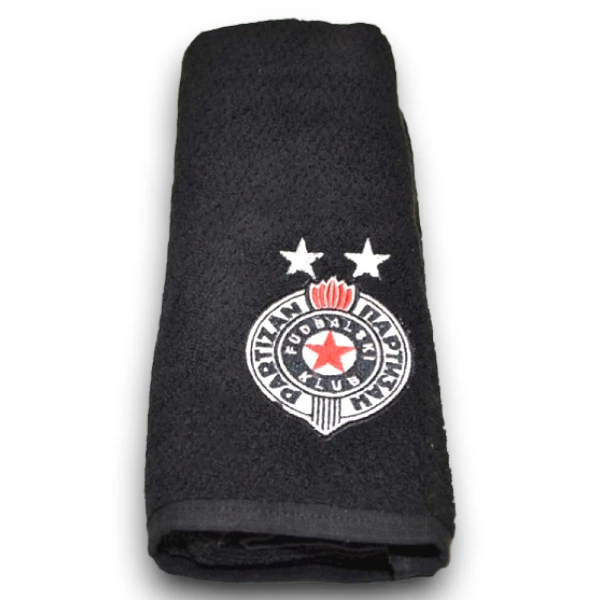 BLACK COTTON TOWEL FULLER - FC PARTIZAN-1