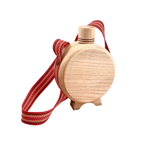 WOODEN FLASK 0,1l BLANK-1