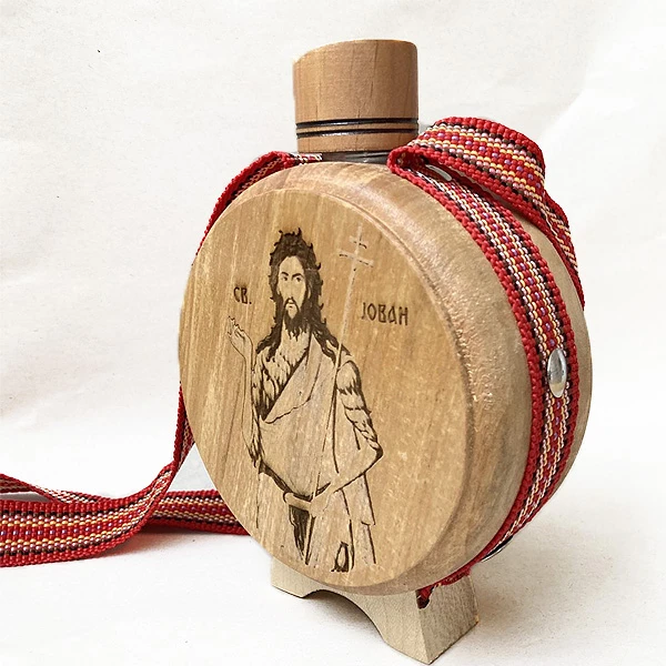 WOODEN FLASK 0,1l SAINT JOVAN -2