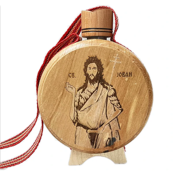 WOODEN FLASK 0,1l SAINT JOVAN -1