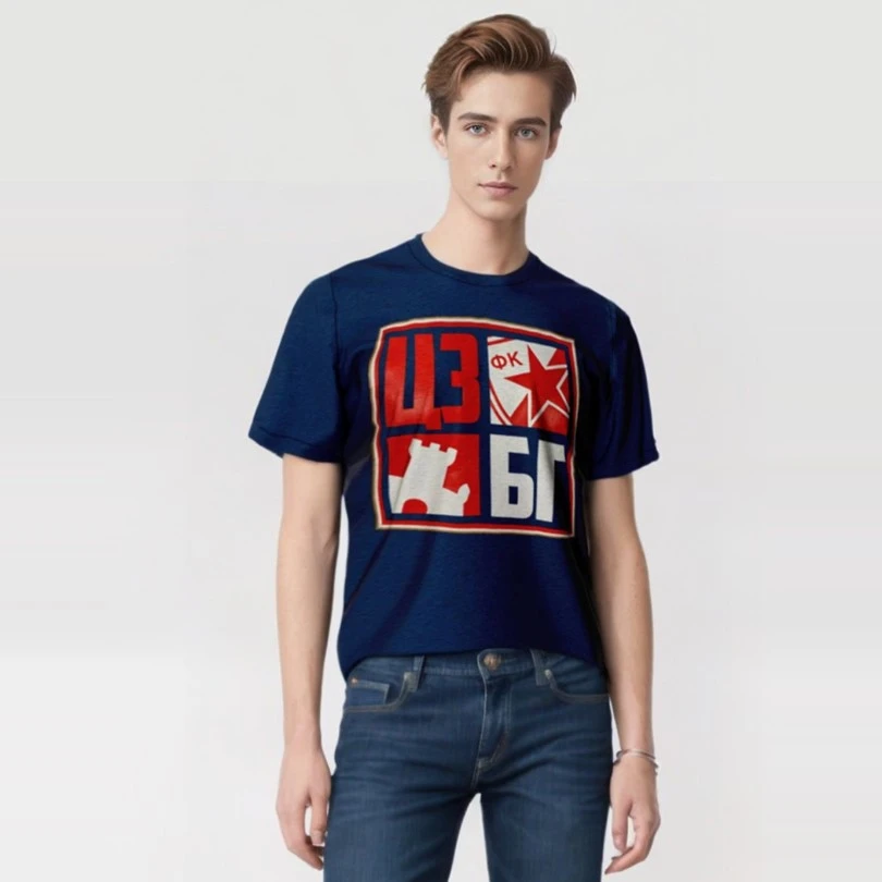 FC RED STAR CHILDREN'S T-SHIRT - FORTRESS CZBG TEGET-2