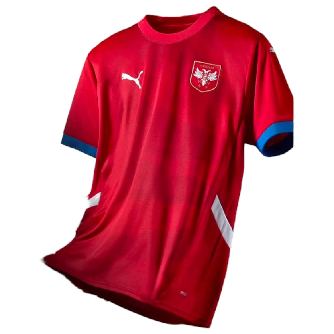 CHILDREN'S JERSEY OF THE FOOTBALL REPRESENTATION OF SERBIA, EURO 2024 - RED, PUMA-1
