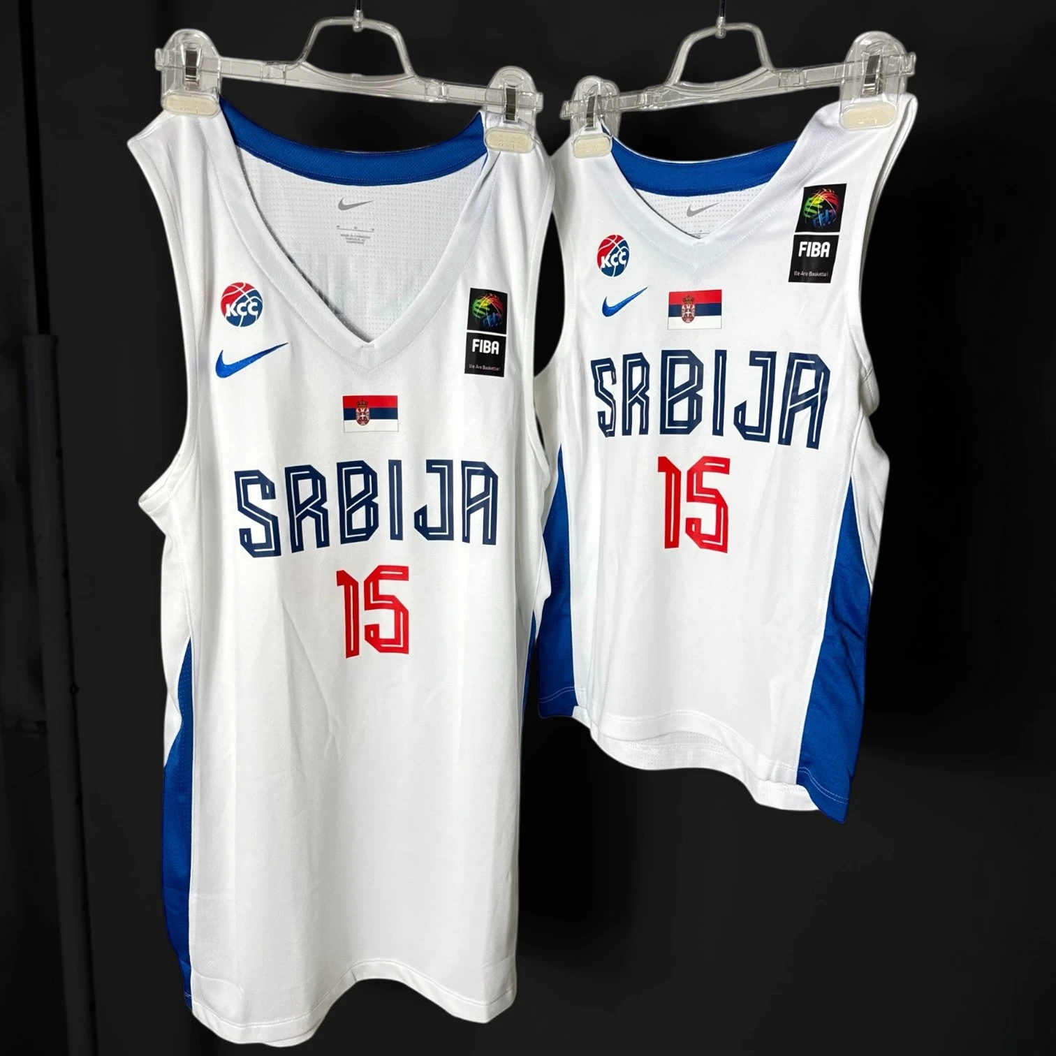 Kids Serbia Jokic 15 Jersey – White Serbianshop
