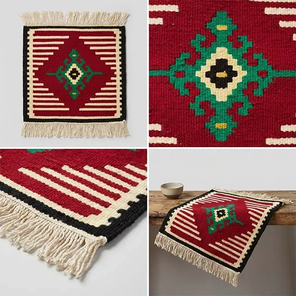 Dekorativni cilim sa motivom ocila rucni rad vuna serbianshop-2