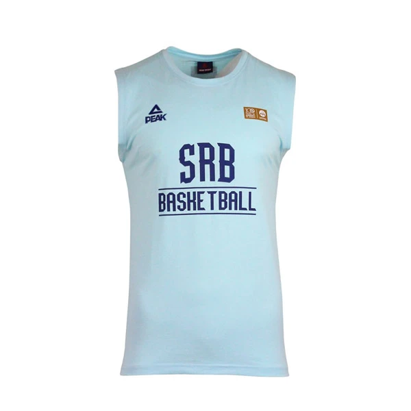 BASKETBALL REPRESENTATION SHIRT OF SERBIA 2023 - LIGHT BLUE-1