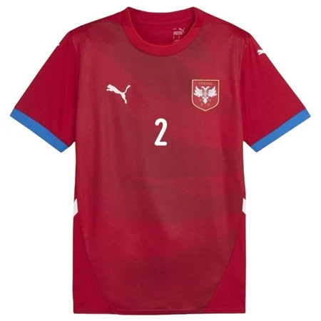 Originalni crveni dres fudbalske reprezentacije Srbije Pavlovic 2 Puma-2