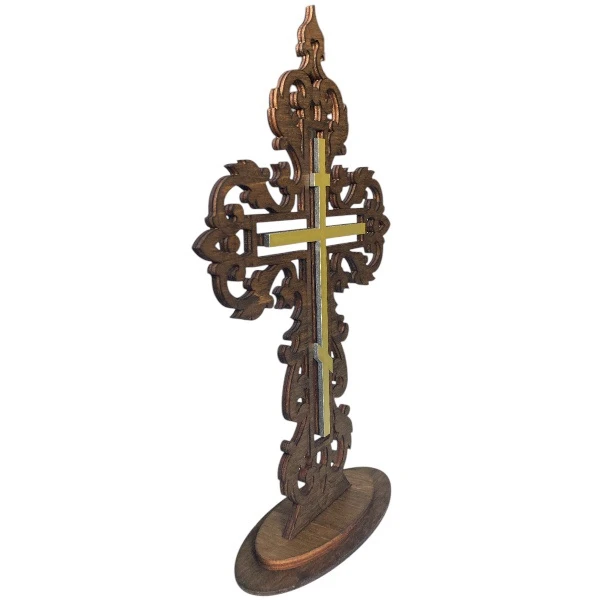 Decorative Wooden Cross 2 - Large-5