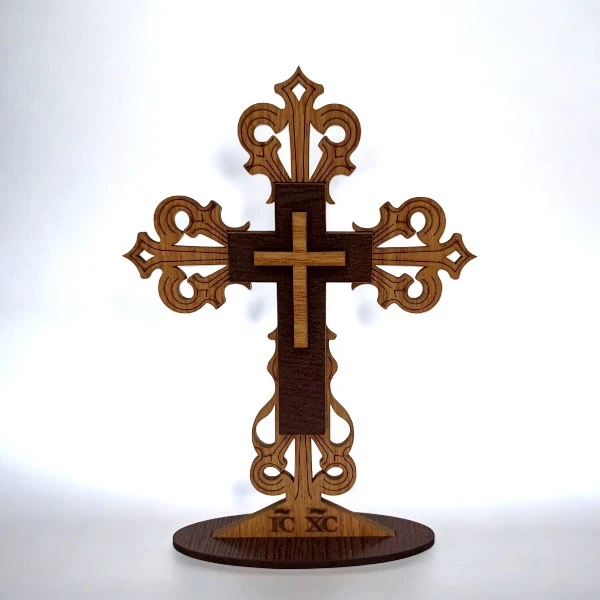 Wooden table cross - smaller-1