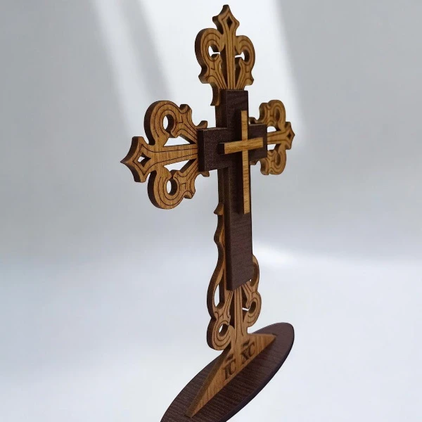 Wooden table cross - smaller-4