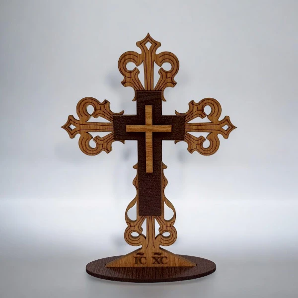 Wooden table cross - smaller-3