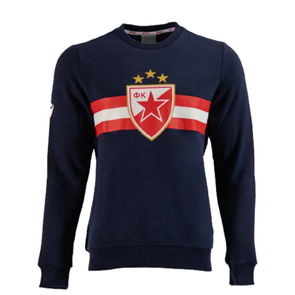 FK CRVENA ZVEZDA MACRON CHILDREN'S SWEATSHIRT BLUE 22/23-1