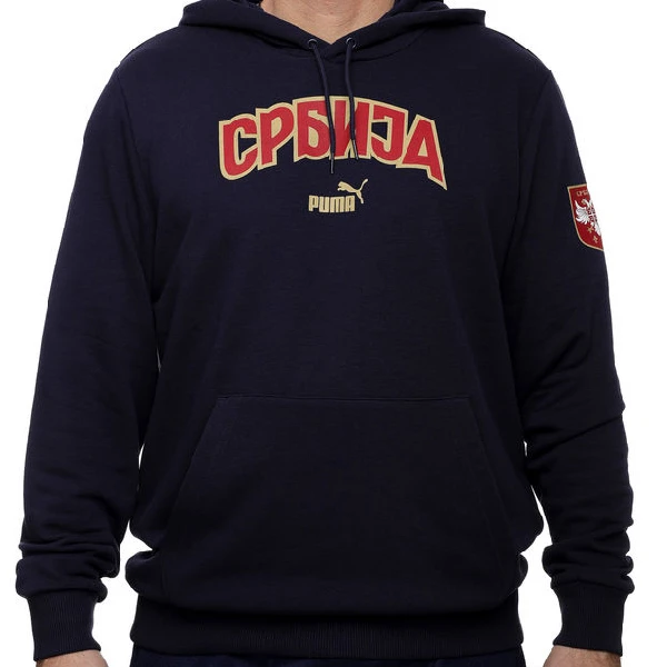 SERBIA EURO 2024 FOOTBALL HOODIE-1