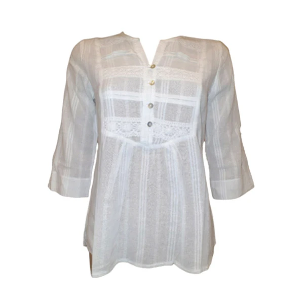 Traditional women's shirt - white-2