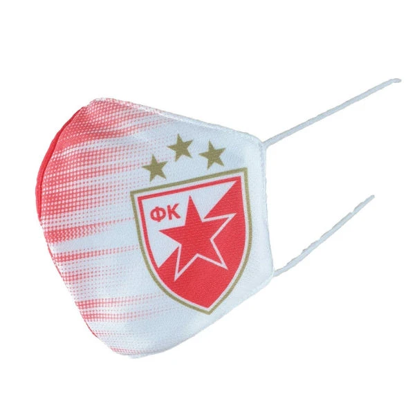 FC RED STAR MASK 3 WHITE COAT OF ARMS-2