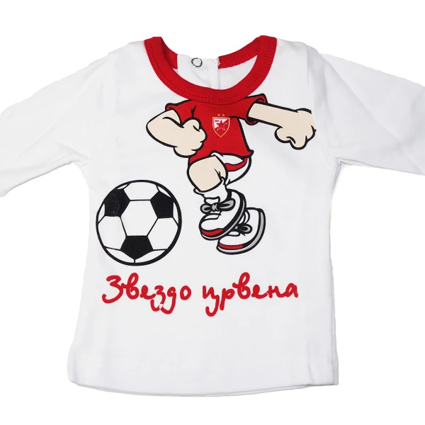 FC RED STAR BABY SHIRT - FOOTBALL PLAYER-2