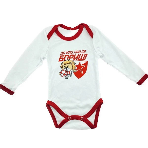 FC RED STAR BABY BODY LONG SLEEVE LION-1