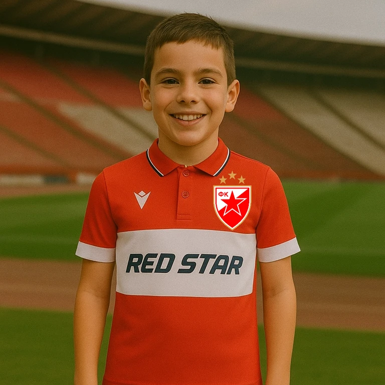 FC RED STAR T-SHIRT RED STAR, junior-1