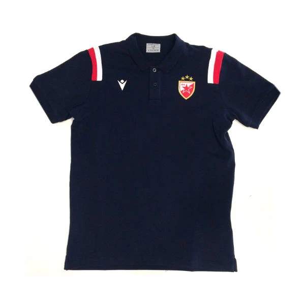 FC RED STAR POLO T-SHIRT NAVY BLUE junior-3