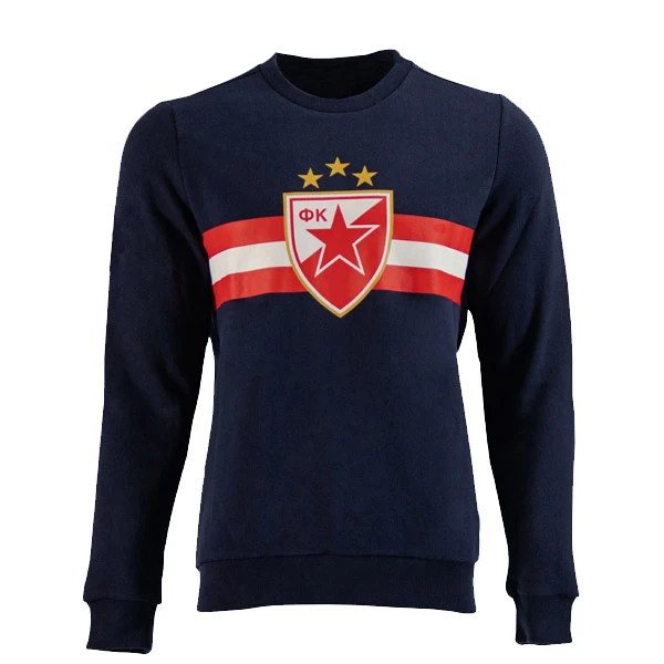 FC RED STAR NAVY BLUE CHILDREN'S SWEATSHIRT - COAT OF ARMS-1