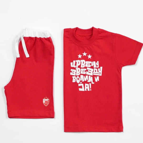 FK CRVENA ZVEZDA CHILDREN'S KIT RED-2