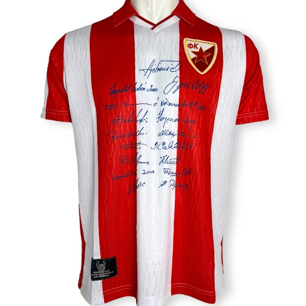Kids' Retro Jersey Red Star Belgrade Bari 91-3