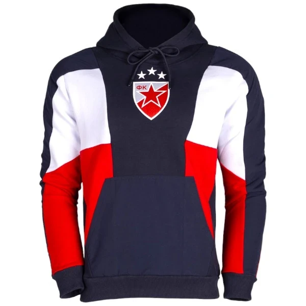 Adult sweatshirt Red Star Belgrade - Coat of arms I Serbianshop.com-1