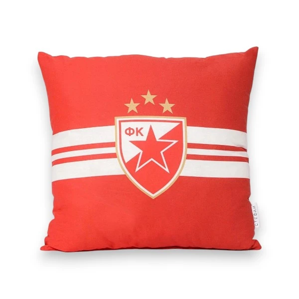 FK CRVENA ZVEZDA JASTUK GRB PRUGE CRVENI-1