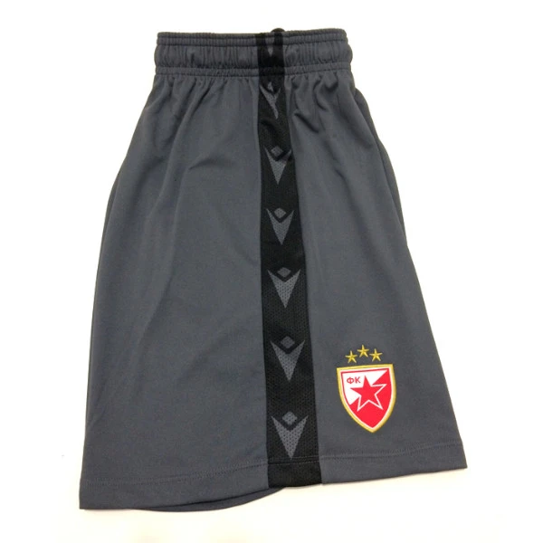 FC RED STAR MACRON GOALKEEPER'S SHORTS GREY 2021-2