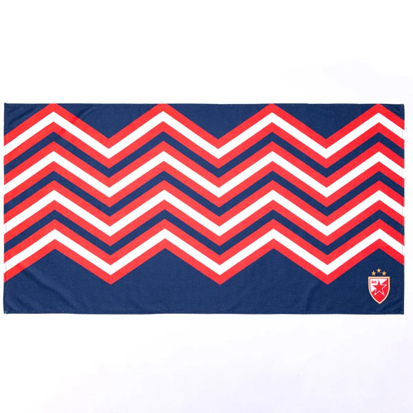 FK RED STAR NAVY BEACH TOWEL-1