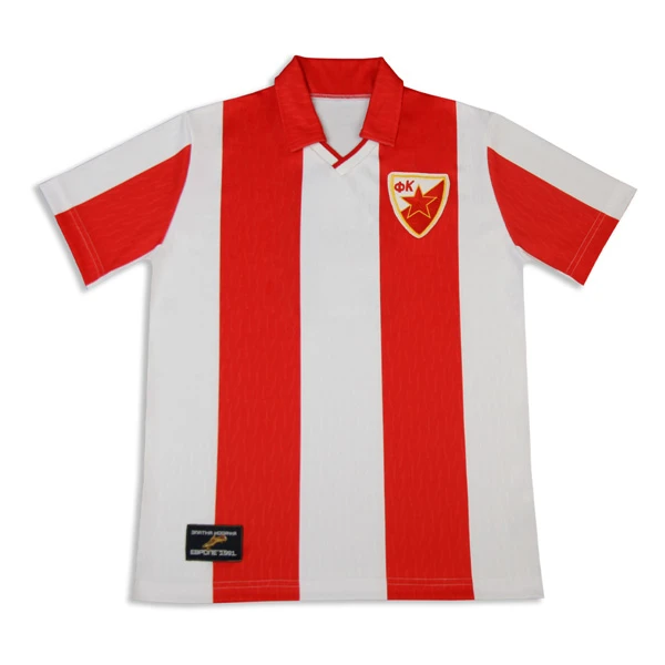 Retro Jersey Red Star Belgrade Darko Pančev 91-2