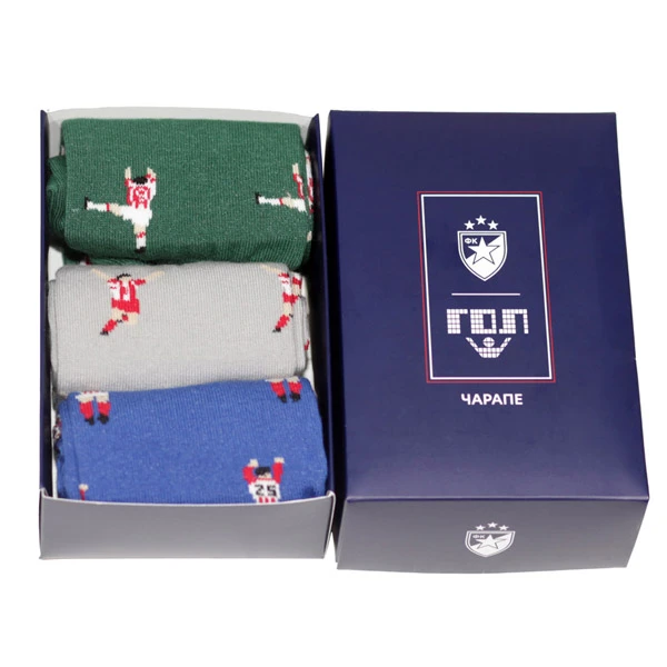 FC RED STAR SOCKS SET-1