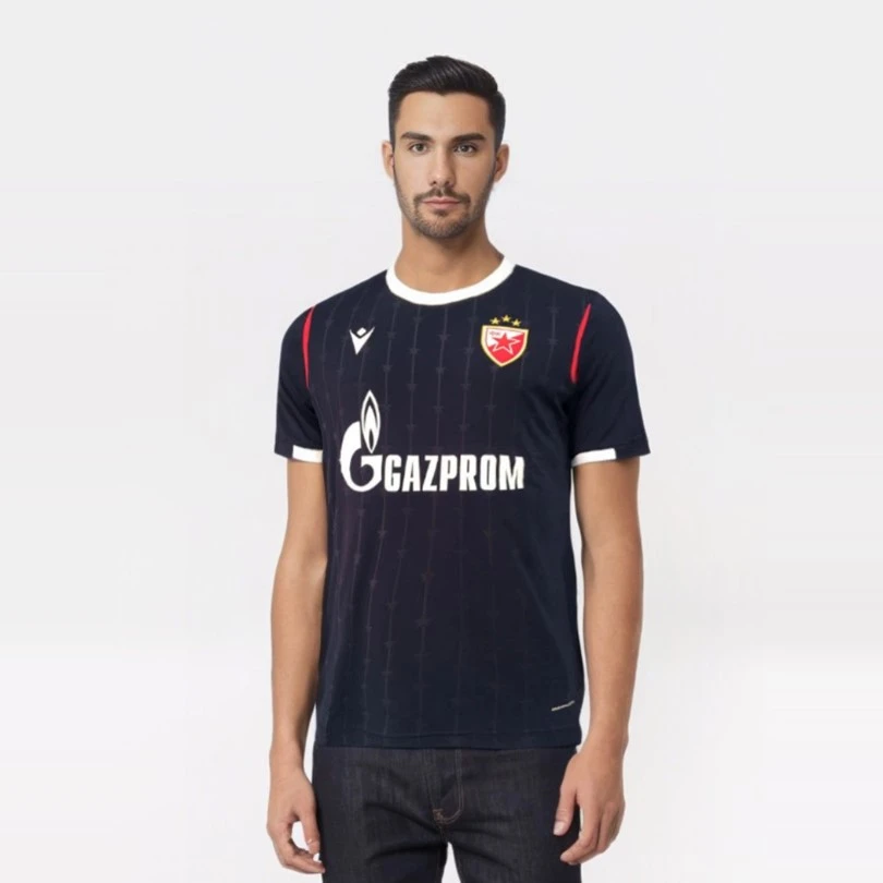 FK CRVENA ZVEZDA TEGET JERSEY MACRON EUROPE LEAGUE-2
