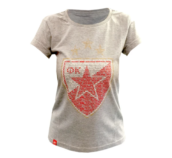 FC RED STAR COAT OF ARMS WOMEN T-SHIRT-3
