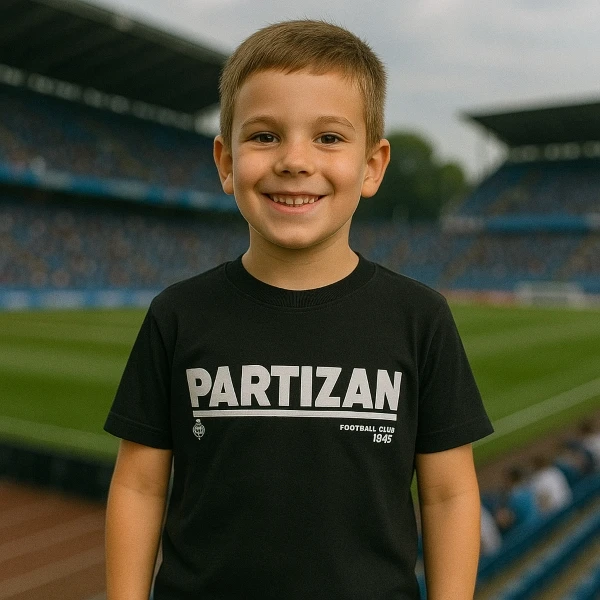 FK PARTIZAN CHILDREN'S T-SHIRT PFC 8-14-1