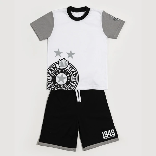 FK PARTIZAN DEČIJI KOMPLET ŠORTS I MAJICA-1