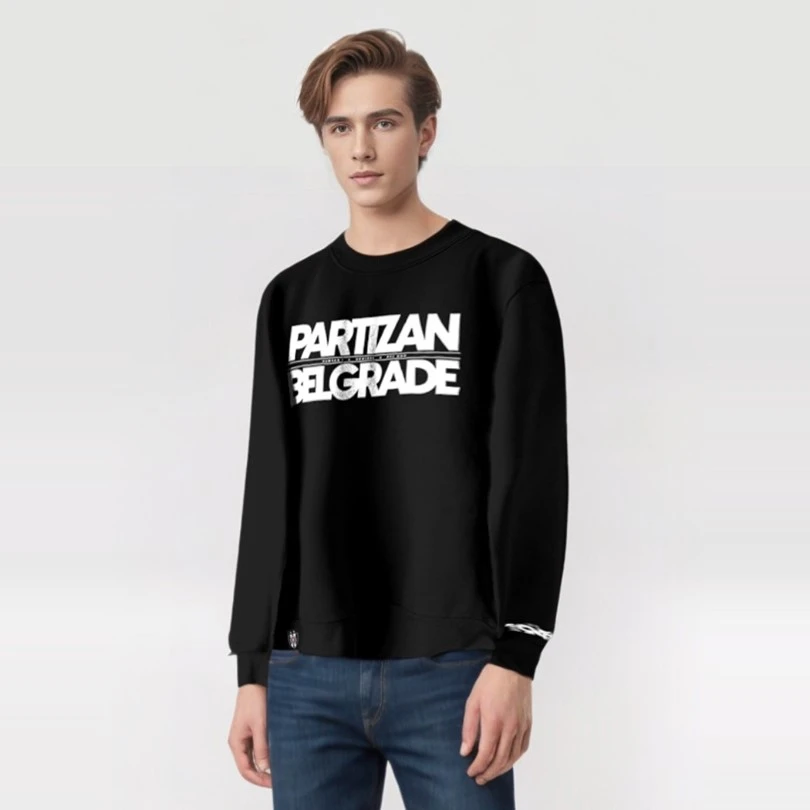 FC PARTIZAN BLACK SWEATSHIRT 