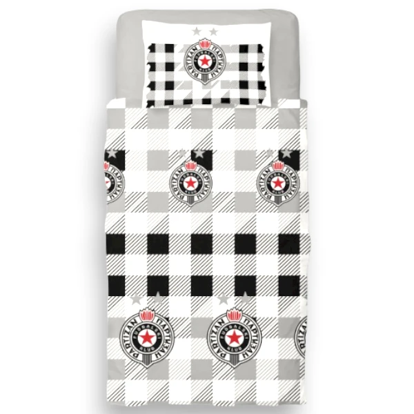 BED SHEETS PARTIZAN - PLAID 140*200CM-1