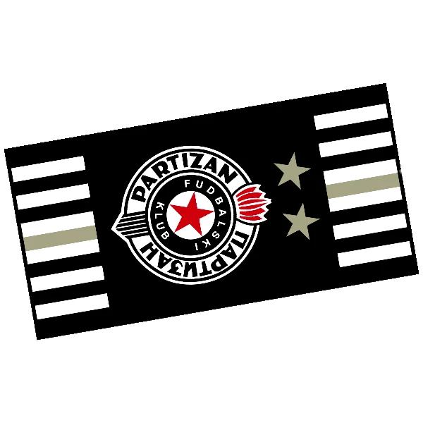 FK PARTIZAN PEŠKIR ZA PLAŽU GRB-1